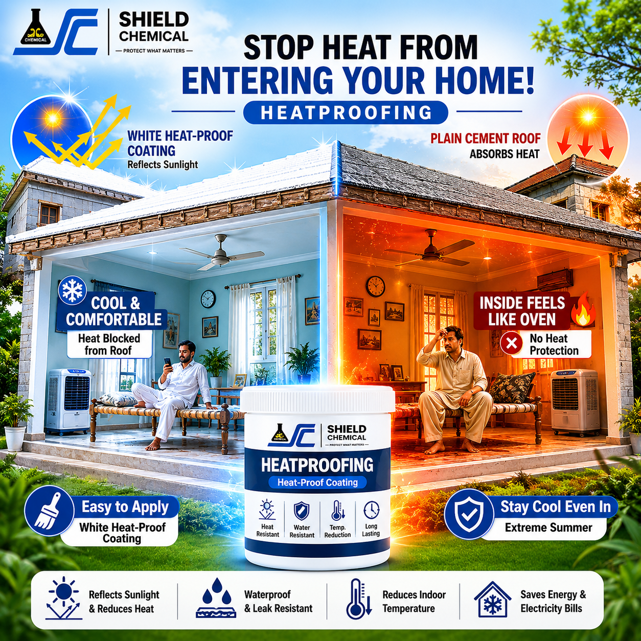 Heat-proofing