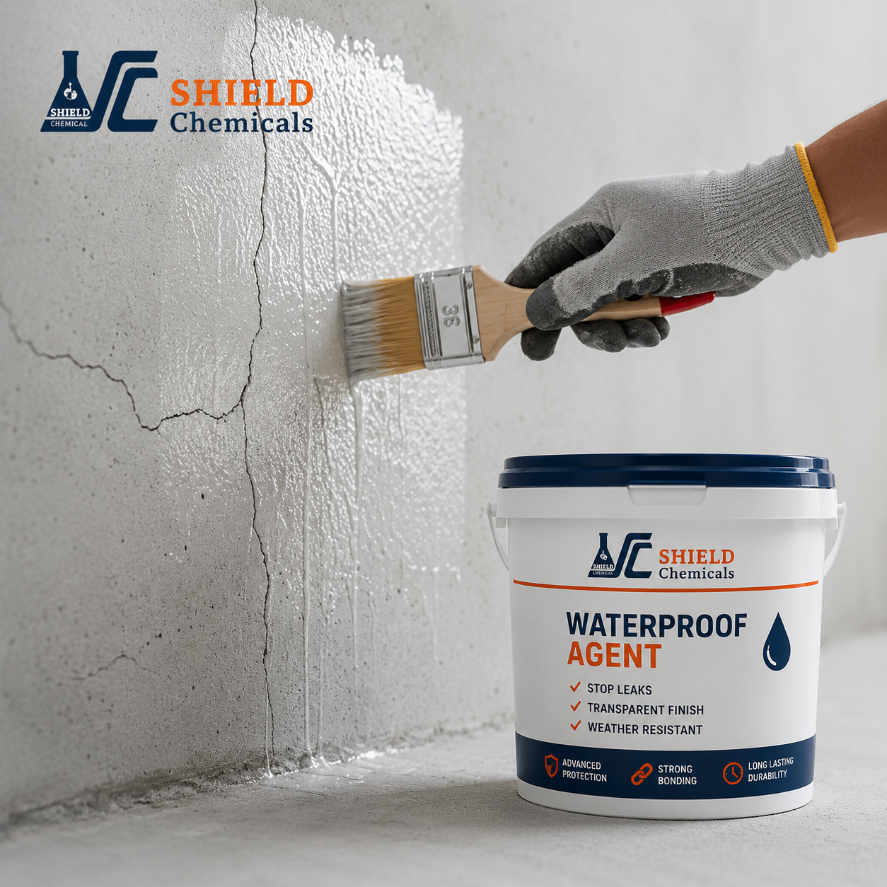Waterproof Sealant Glue with Brush